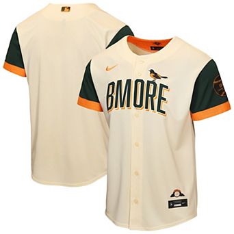 Youth Nike Cream Baltimore Orioles 2026 City Connect Stadium Jersey