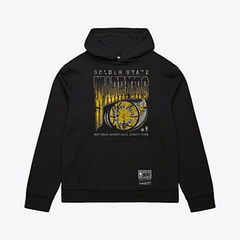 Men's Mitchell & Ness Black Golden State Warriors Ball Out Hoodie