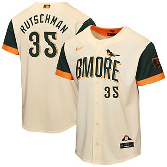 Youth Nike Adley Rutschman Cream Baltimore Orioles 2026 City Connect Stadium Jersey