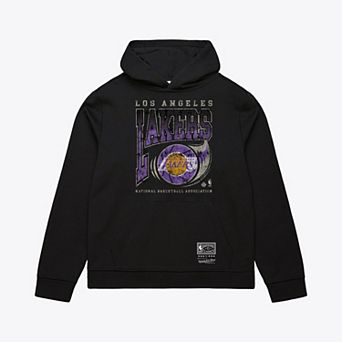 Men's Mitchell & Ness Black Los Angeles Lakers Ball Out Hoodie
