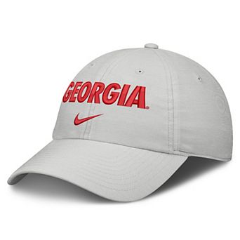 Unisex Nike Gray Georgia Bulldogs 2026 On-Field Gameday Club Adjustable Hat