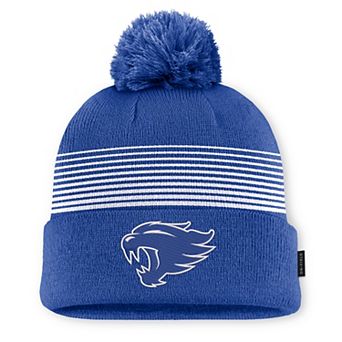 Unisex Nike Royal Kentucky Wildcats 2026 On-Field Cuffed Knit Hat with Pom