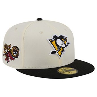 Men's New Era Cream Pittsburgh Penguins 250th Anniversary of the United States Two-Tone 59FIFTY Fitted Hat