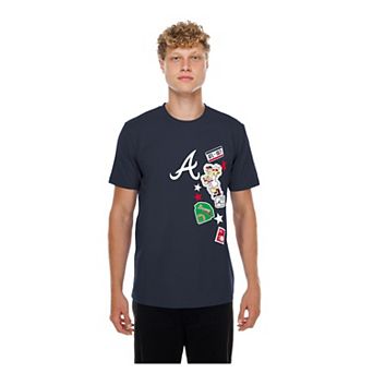 Men's New Era Navy Atlanta Braves City Patch T-Shirt