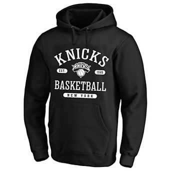 Men's Profile Black New York Knicks Big & Tall Est. Hoodie