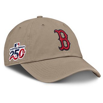 Men's Nike Khaki Boston Red Sox Celebrating America's 250th Club Adjustable Hat