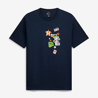 Men's New Era Navy Houston Astros City Patch T-Shirt