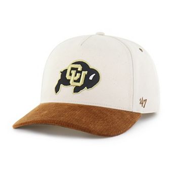 Men's Carhartt x '47 Natural/Brown Colorado Buffaloes Undyed Relaxed Hitch Adjustable Hat