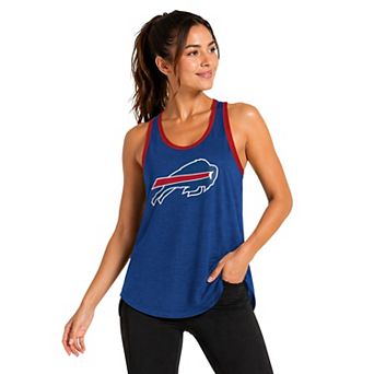 Women's G-III 4Her by Carl Banks Royal Buffalo Bills Tater II Racerback Tank Top