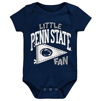 Newborn Outerstuff Navy Penn State Nittany Lions Little Banner Bodysuit