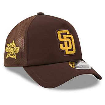 Men's New Era Brown San Diego Padres 2026 MLB All-Star Game Workout 9FORTY Apex Adjustable Hat