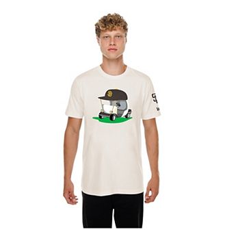 Men's New Era Natural San Diego Padres Golf Mascot T-Shirt