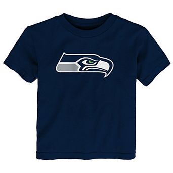 Infant Outerstuff College Navy Seattle Seahawks Primary Logo T-Shirt