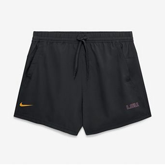 Men's Nike Black LSU Tigers Primary Logo Form Dri-FIT Shorts