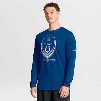 Men's Nike Royal Indianapolis Colts Legend Icon Dri-FIT Long Sleeve T-Shirt