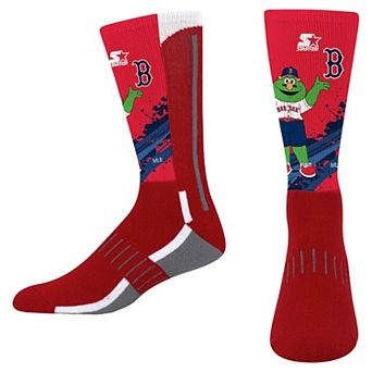Youth Starter Red Boston Red Sox Phenom Mascot Color Splash Crew Socks