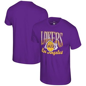 Unisex Stadium Essentials Purple Los Angeles Lakers Sky High T-Shirt