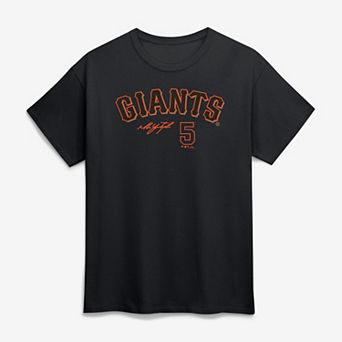 Men's Fanatics Mike Yastrzemski Black San Francisco Giants Player Name & Number T-Shirt