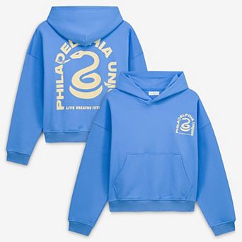 Unisex Live Breathe Futbol Light Blue Philadelphia Union Tunnel Hoodie