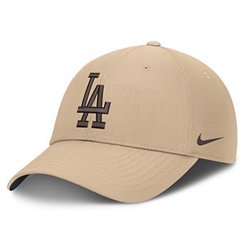 Men's Nike Khaki Los Angeles Dodgers Desert Ripstop Club Adjustable Hat