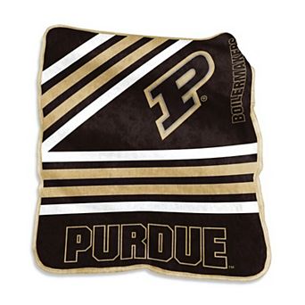 Purdue Boilermakers 50'' x 60'' Team Plush Raschel Throw Blanket
