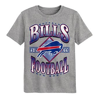 Preschool Outerstuff Dark Heather Gray Buffalo Bills Of Days Past T-Shirt