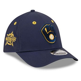 Men's New Era Navy Milwaukee Brewers 2026 MLB All-Star Game Workout 39THIRTY M-Crown Flex Hat