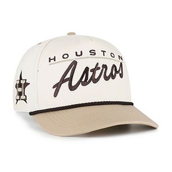 Men's '47 Natural/Tan Houston Astros Neutral Terrain Hitch Rope Adjustable Hat