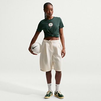 Women's Nike Green Nigeria National Team Crest T-Shirt