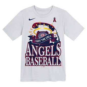 Preschool Nike White Los Angeles Angels Hometown Local Collection T-Shirt