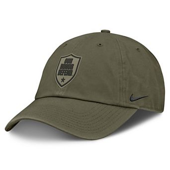 Men's Nike Olive Ohio State Buckeyes Primetime SwooshFlex Dri-FIT Hat