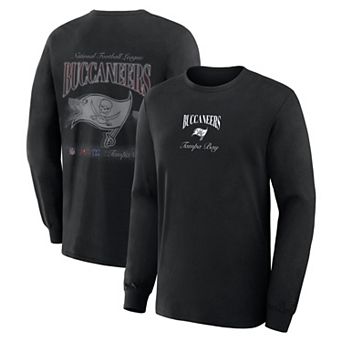 Men's Fanatics Black Tampa Bay Buccaneers Midnight Falls Long Sleeve T-Shirt