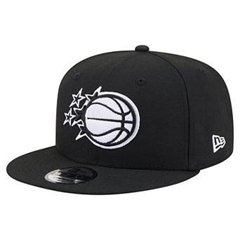 Men's New Era Black Orlando Magic Team 9FIFTY Snapback Hat