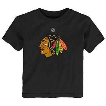 Infant Outerstuff Black Chicago Blackhawks Primary Logo T-Shirt