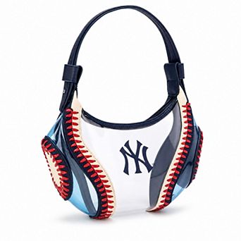 Montana West New York Yankees Clear Slouchy Shoulder Bag