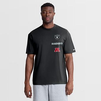 Men's Nike Black Las Vegas Raiders The Forward Heavyweight Max90 T-Shirt