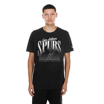 Men's New Era Black San Antonio Spurs NBA Southwest Division T-Shirt