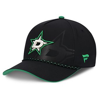 Men's Fanatics Black Dallas Stars On Stage Podium A-Frame Adjustable Hat
