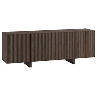 Finley & Sloane Harold Rectangular Fluted TV Stand