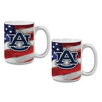 Auburn Tigers Two-Pack 15oz. Americana Mug Set