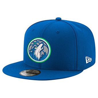 Men's New Era Blue Minnesota Timberwolves 9FIFTY Snapback Hat