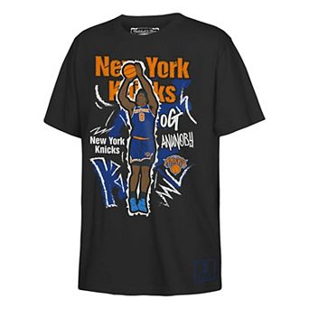 Youth Mitchell & Ness OG Anunoby Black New York Knicks Chalked Up Player T-Shirt
