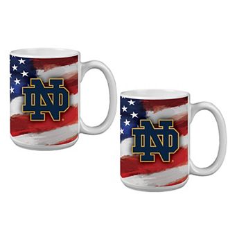 Notre Dame Fighting Irish Two-Pack 15oz. Americana Mug Set