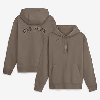 Men's Nike Brown New York Yankees Fashion Club Pullover Hoodie