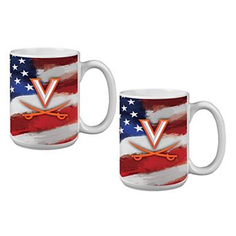 Virginia Cavaliers Two-Pack 15oz. Americana Mug Set