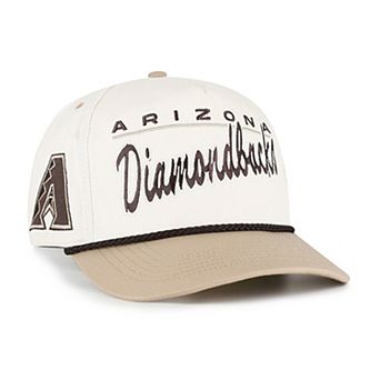 Men's '47 Natural/Tan Arizona Diamondbacks Neutral Terrain Hitch Rope Adjustable Hat
