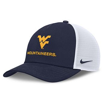 Unisex Nike Navy West Virginia Mountaineers 2026 On-Field Gameday Trucker Hat
