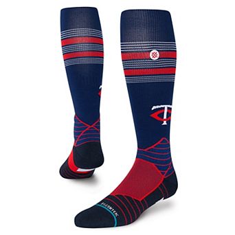 Men's Stance Navy Minnesota Twins Diamond Pro Over the Calf Socks