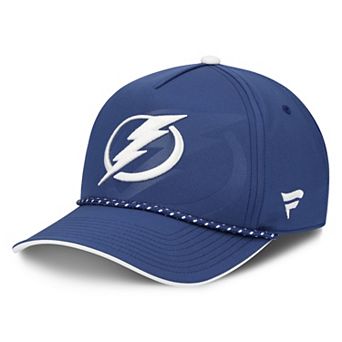 Men's Fanatics Blue Tampa Bay Lightning On Stage Podium A-Frame Adjustable Hat