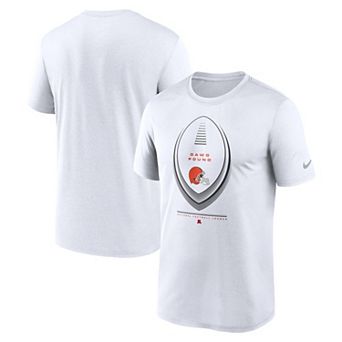 Men's Nike White Cleveland Browns Legend Icon Dri-FIT T-Shirt